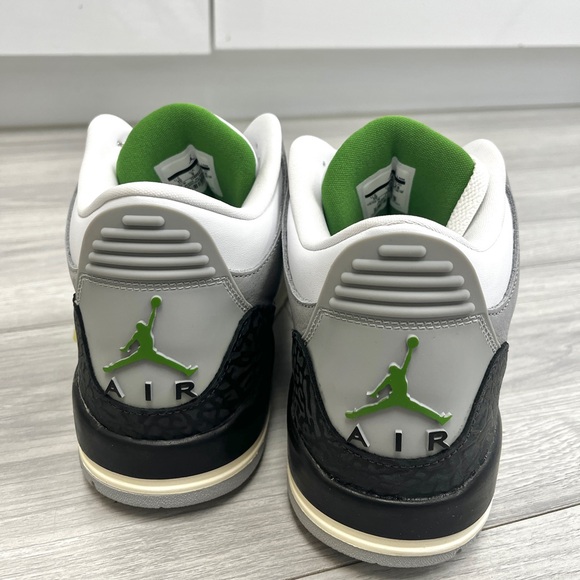 Nike Air Jordan 3 Retro Grey US Size 10 - Picture 5 of 7